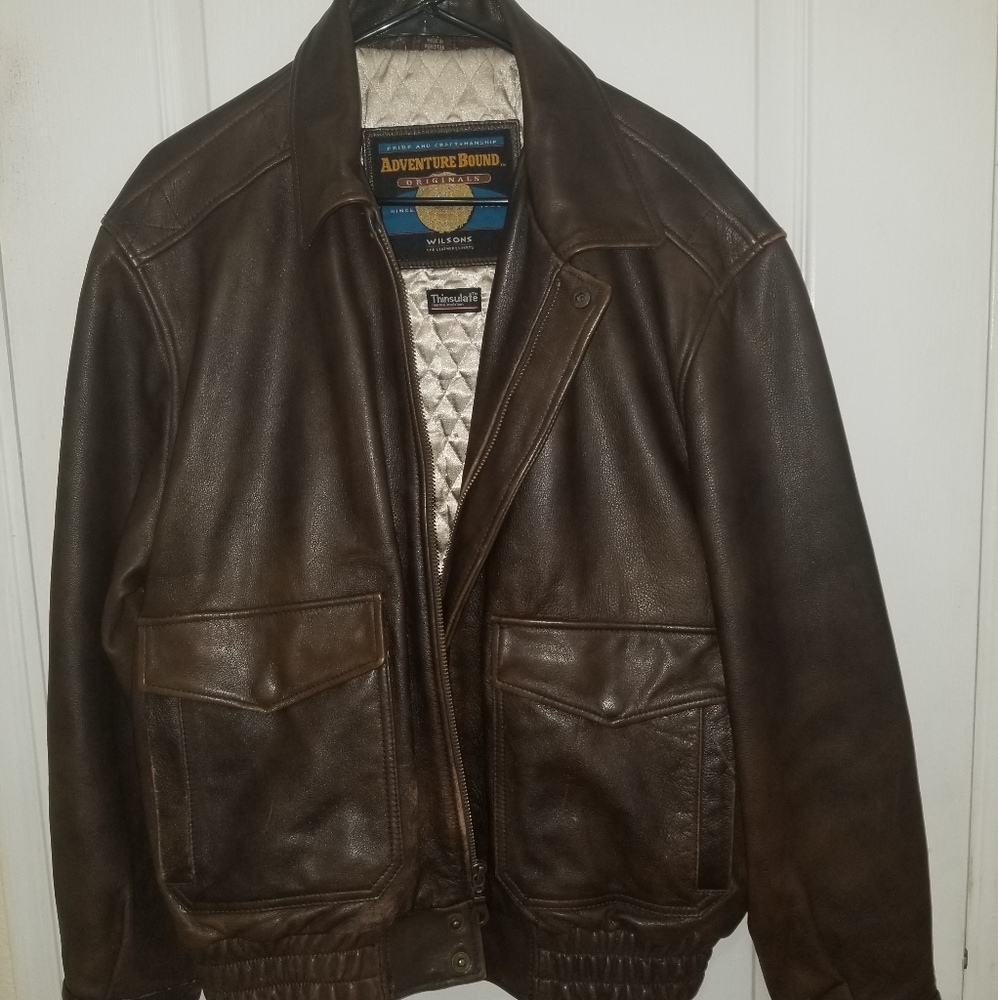 VINTAGE WILSON LEATHER JACKET
